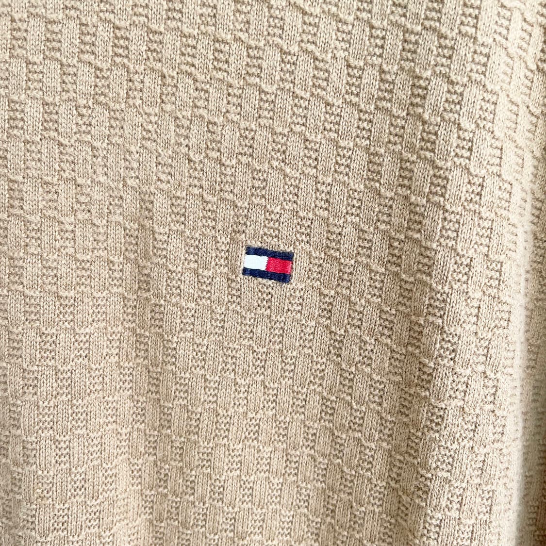   D2 타미힐피거 크루넥 스웨터 XL사이즈 상품이미지4