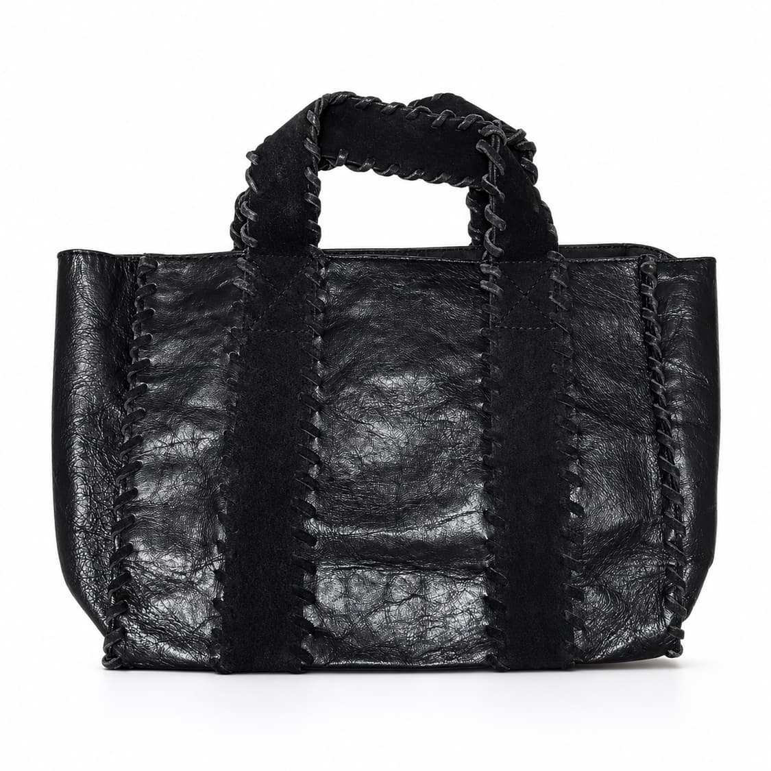 꼼데가르송 트리콧 염소가죽 토트백 상품이미지2