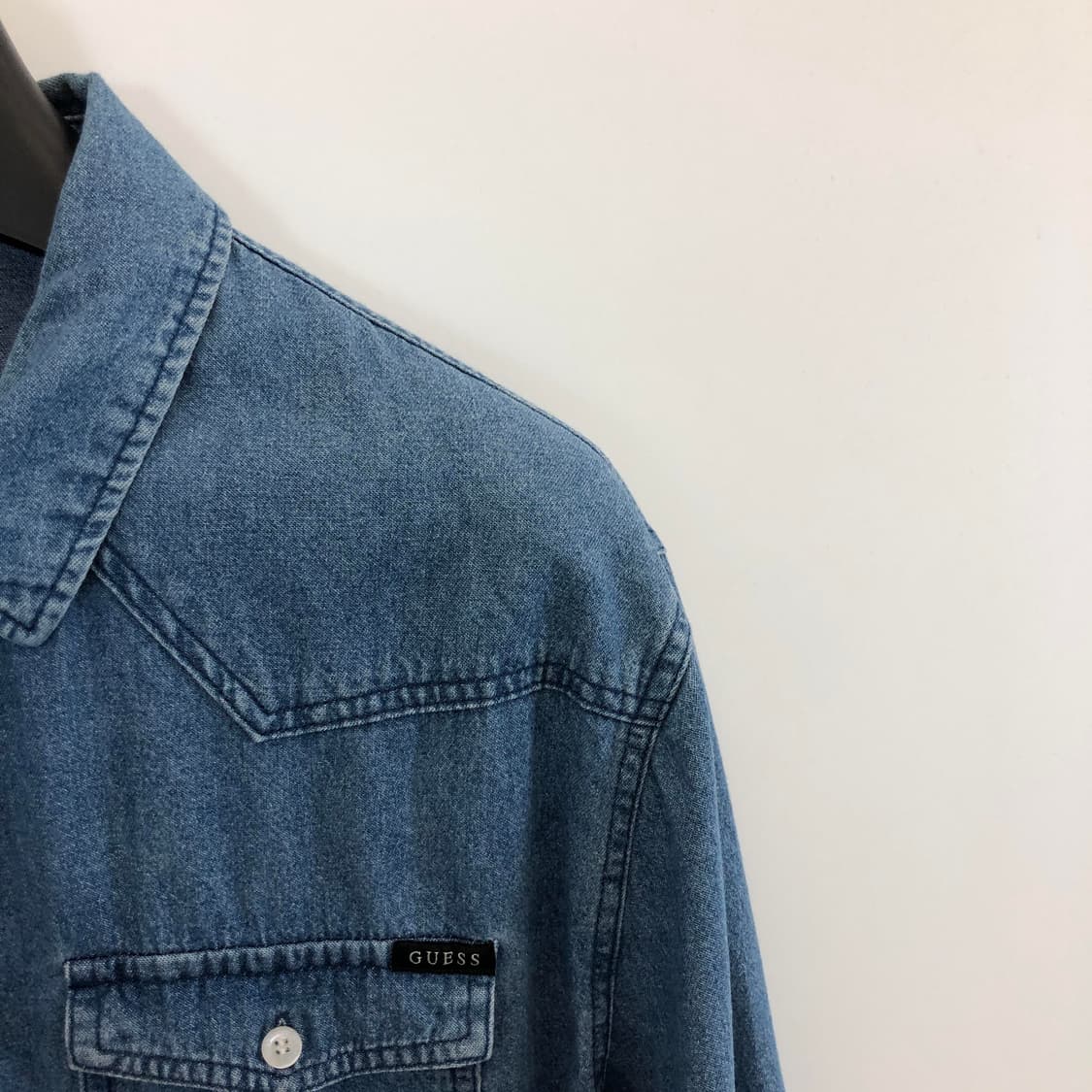 게스 웨스턴 데님셔츠 XXL 상품이미지2