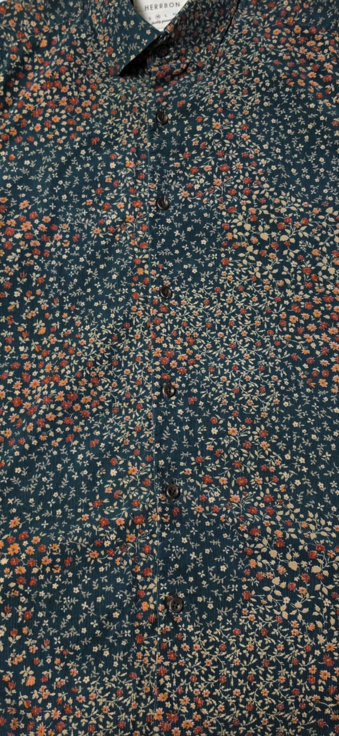 HERRBON 패턴 코듀로이 셔츠 66 상품이미지4