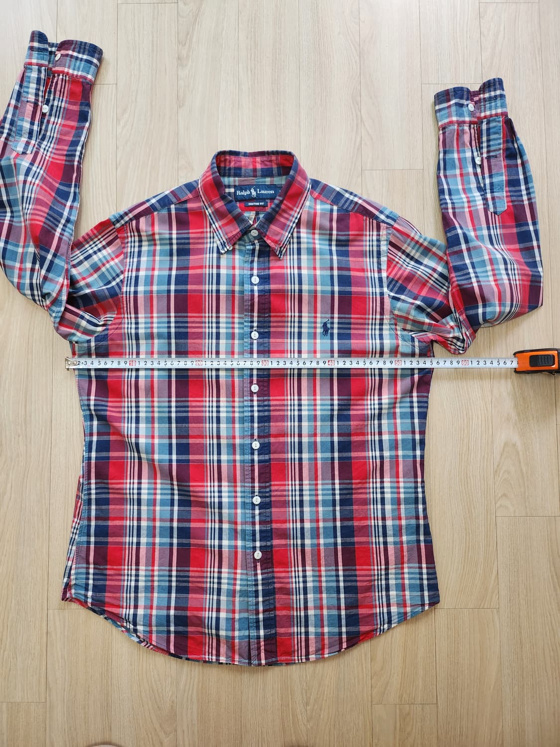 폴로랄프로렌 체크셔츠 (L 상품이미지5