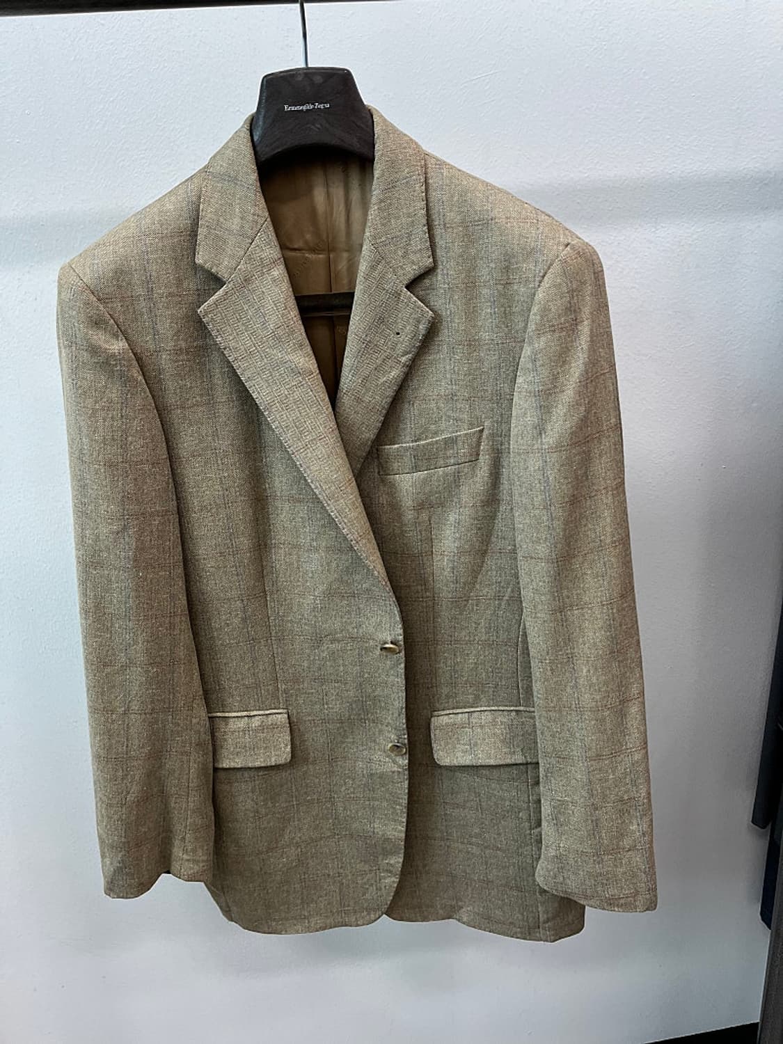 110) 버버리 런던 체크 린넨자켓  상품이미지2