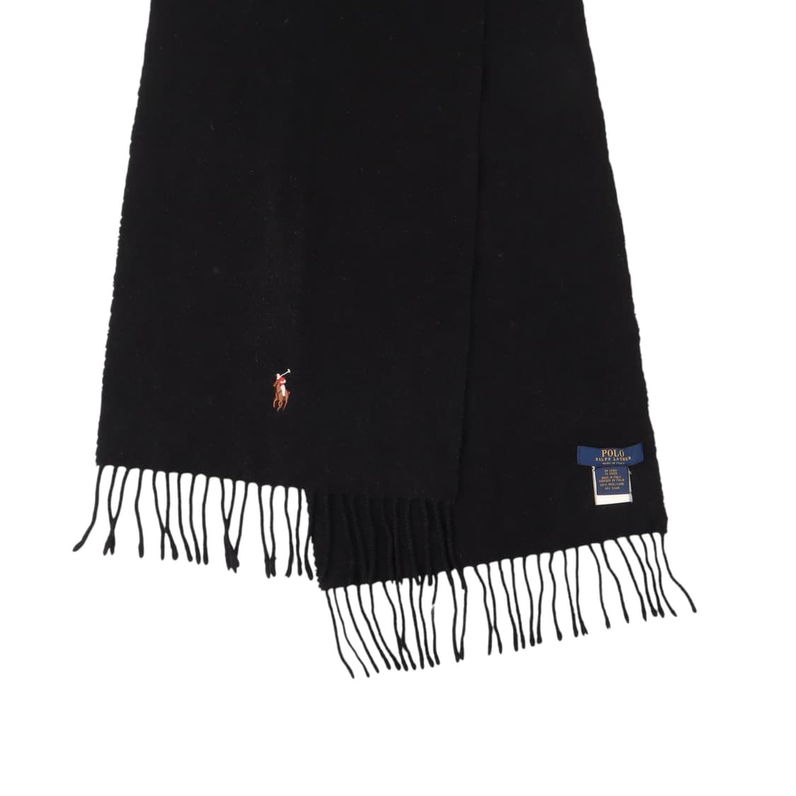 폴로 랄프로렌 블랙 울 멀티포니 머플러 상품이미지6