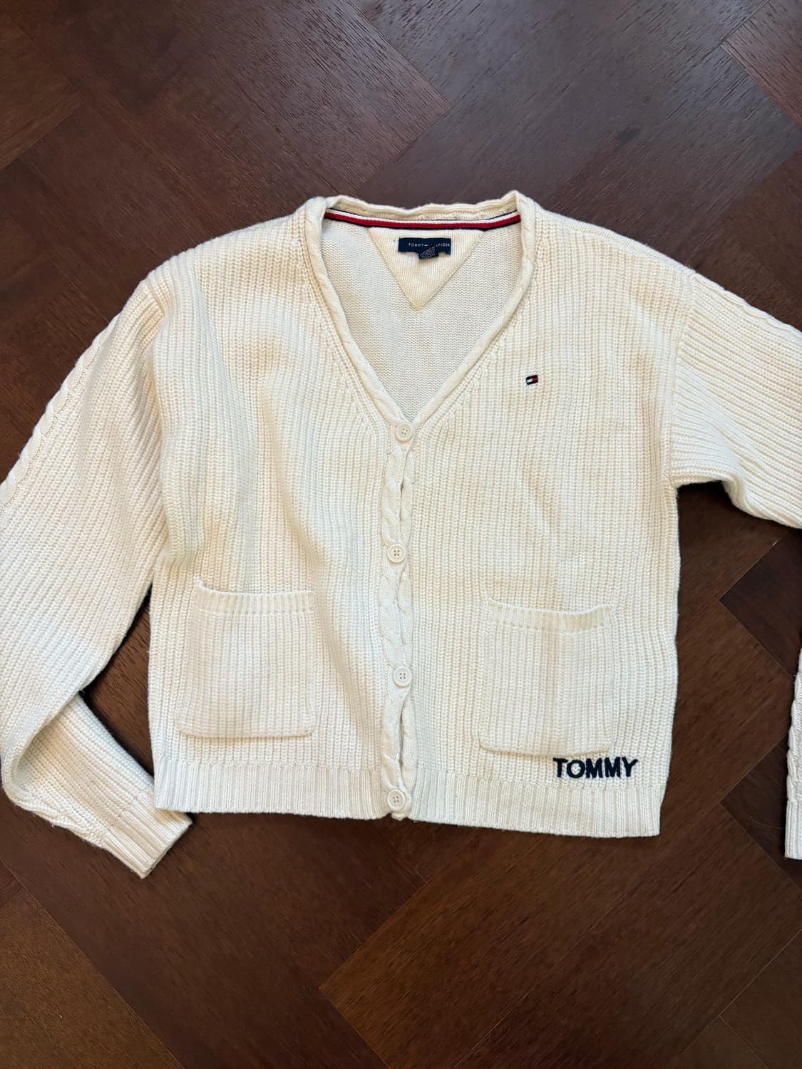 타미힐피거 니트 가디건 상품이미지1