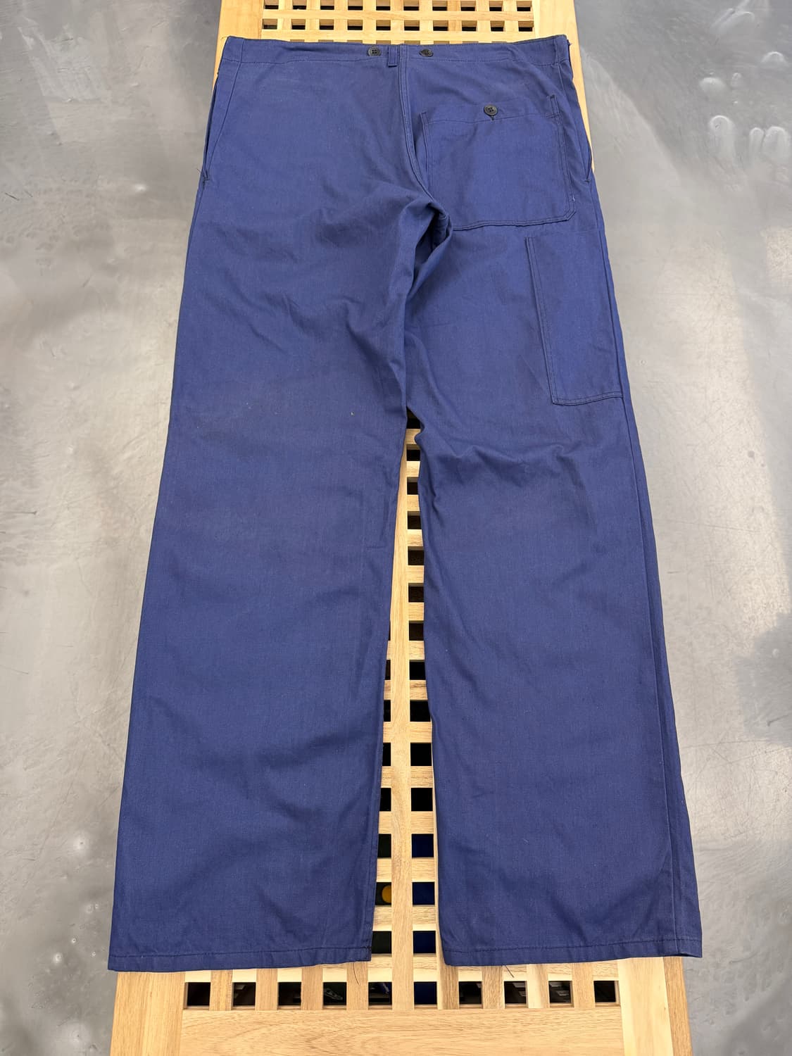 OLD EURO WASHED NAVY FRENCH 빈티지 프렌치워크팬츠 상품이미지2
