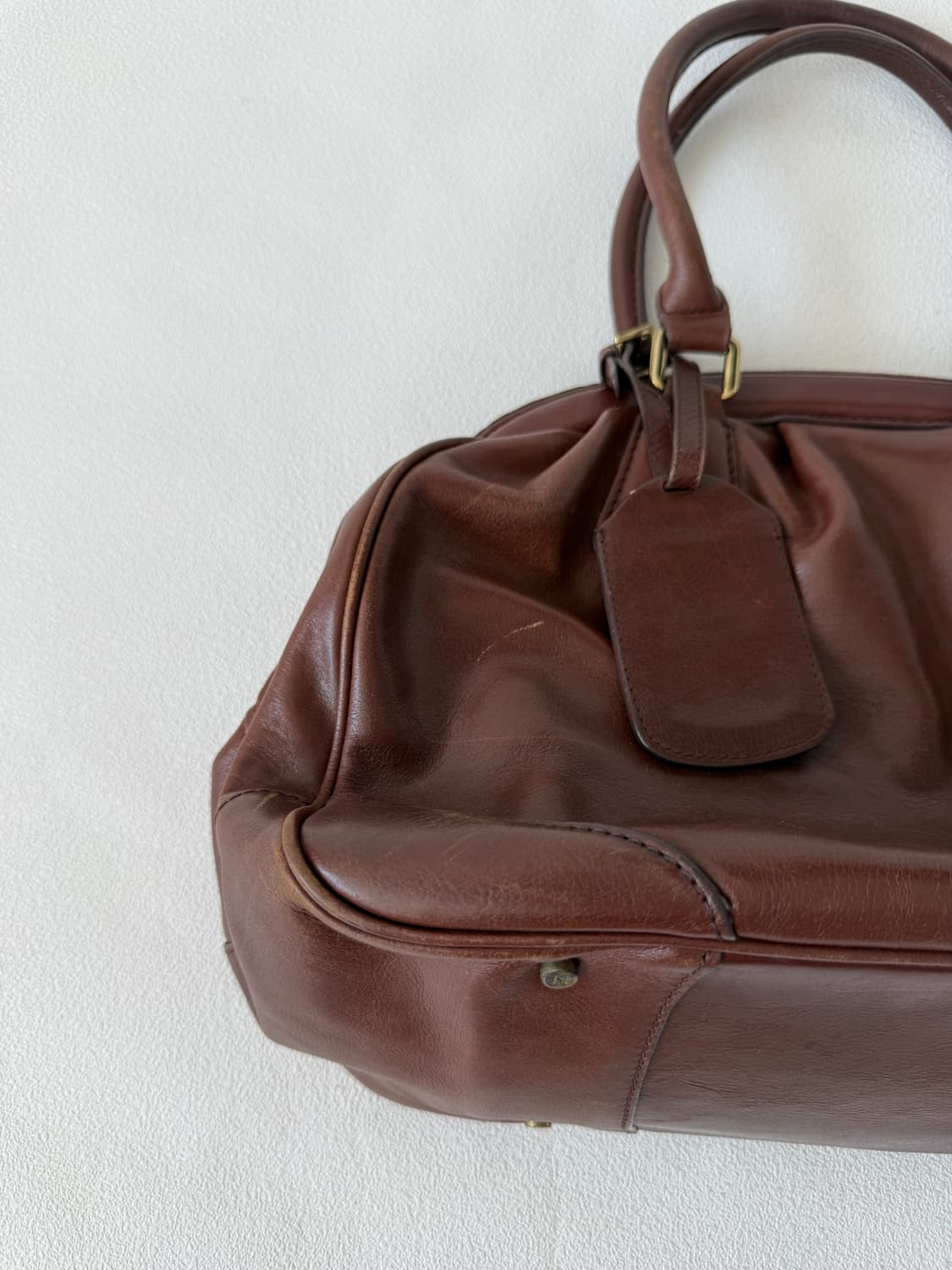 NICOLE ST GILLES 레더 토트백 상품이미지4