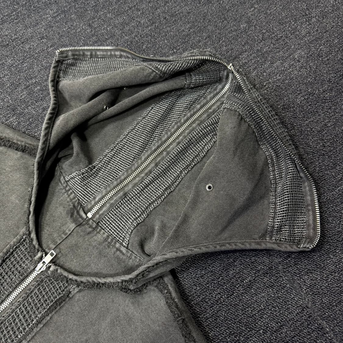 ICYTO 아이시토 차콜 후드집업 XL 상품이미지6