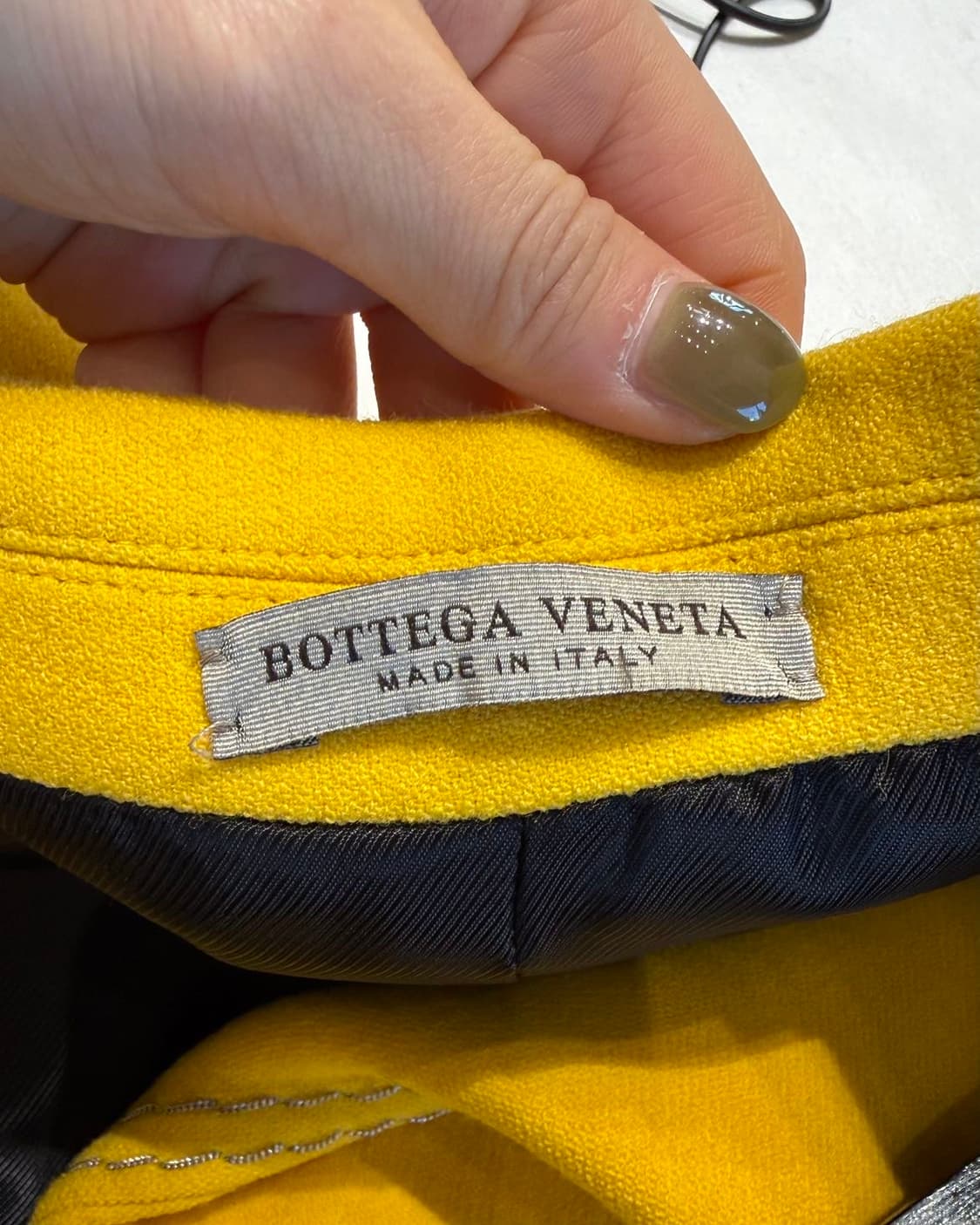 보테가 베네타 옐로우 3b 블레이저 자켓  상품이미지8