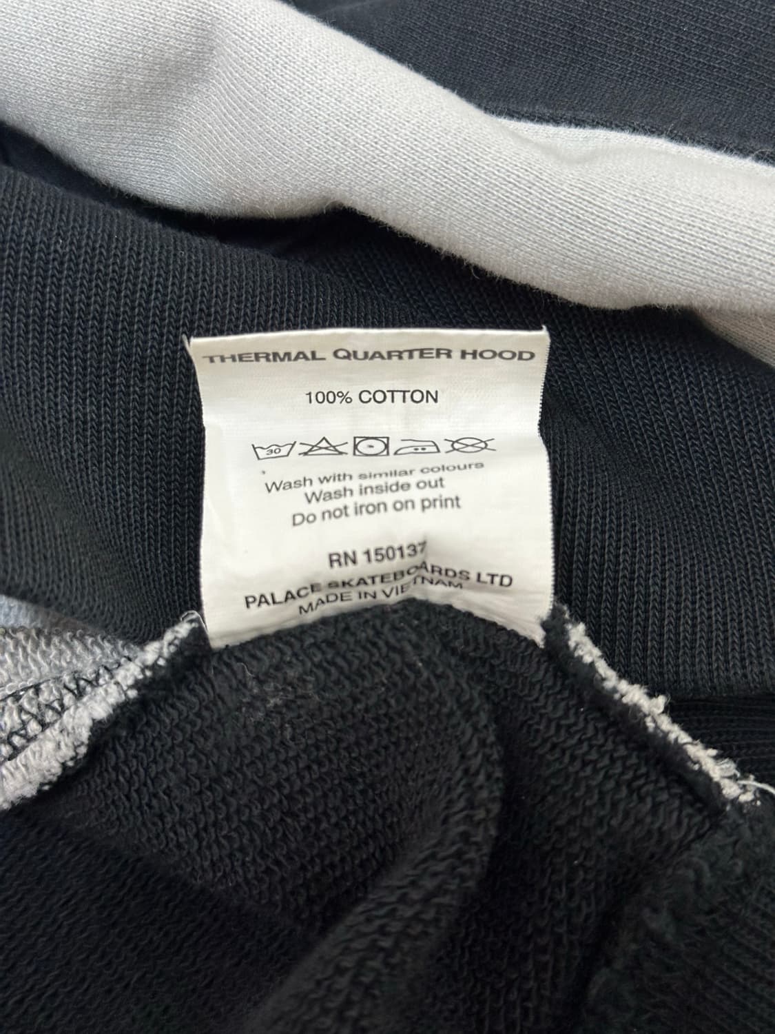 [L]팔라스(PALACE) 배색 후드티 네이비 상품이미지7