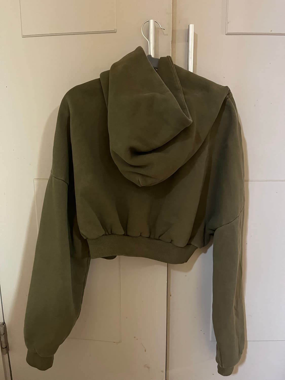 Entire studios 헤비 코튼 크롭 후드 상품이미지2