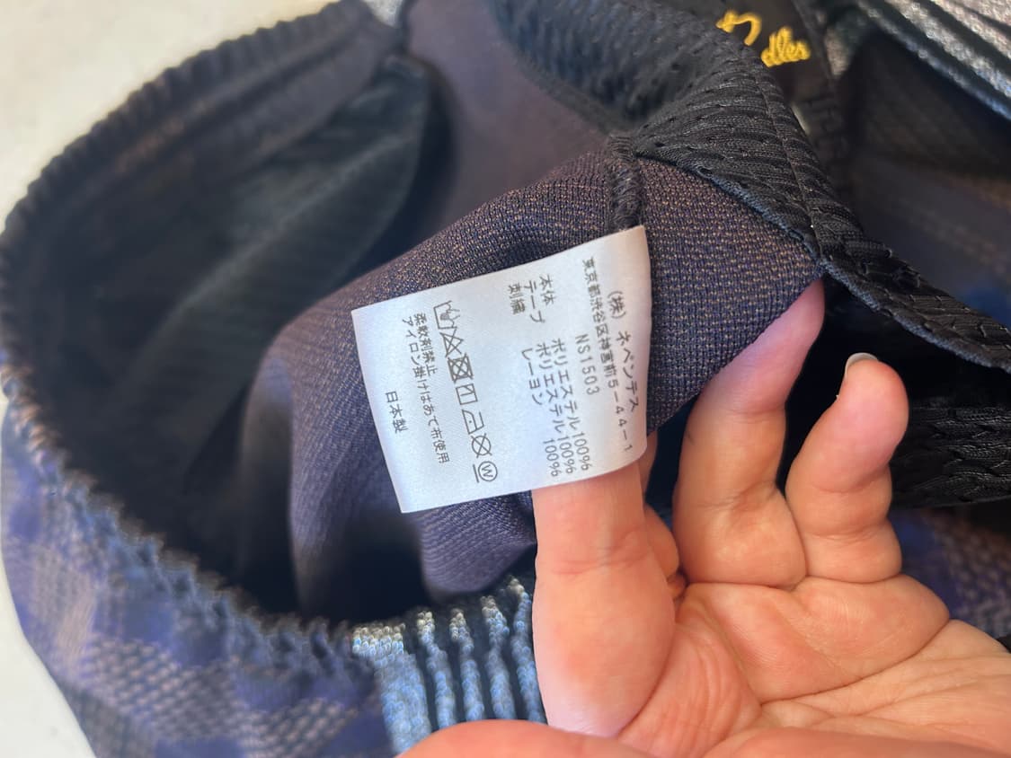 니들스 HD 브라운 체크 트랙팬츠 상품이미지4