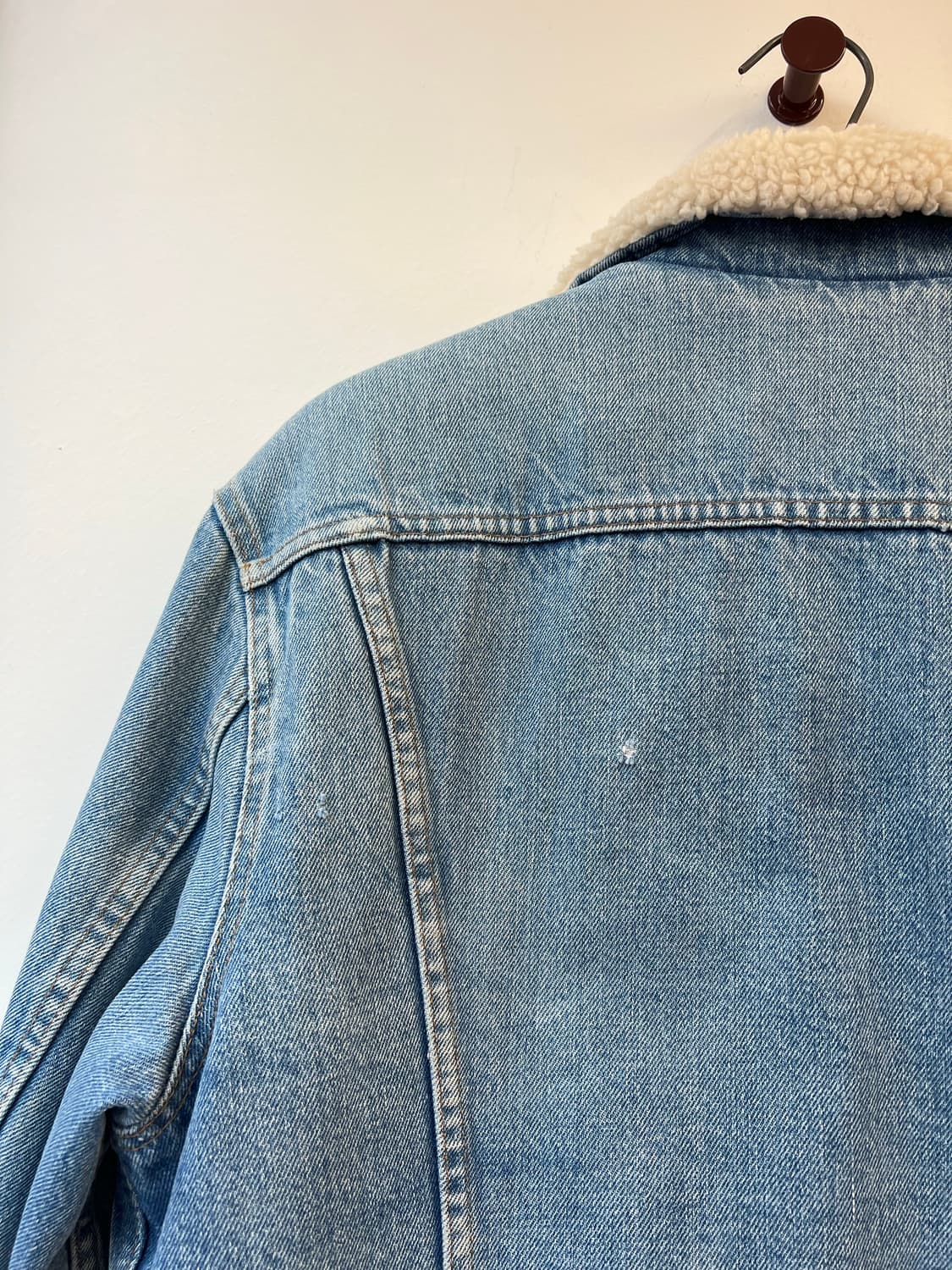 (103)70s 리바이스 오렌지탭 데님 쉐르파 자켓 상품이미지9