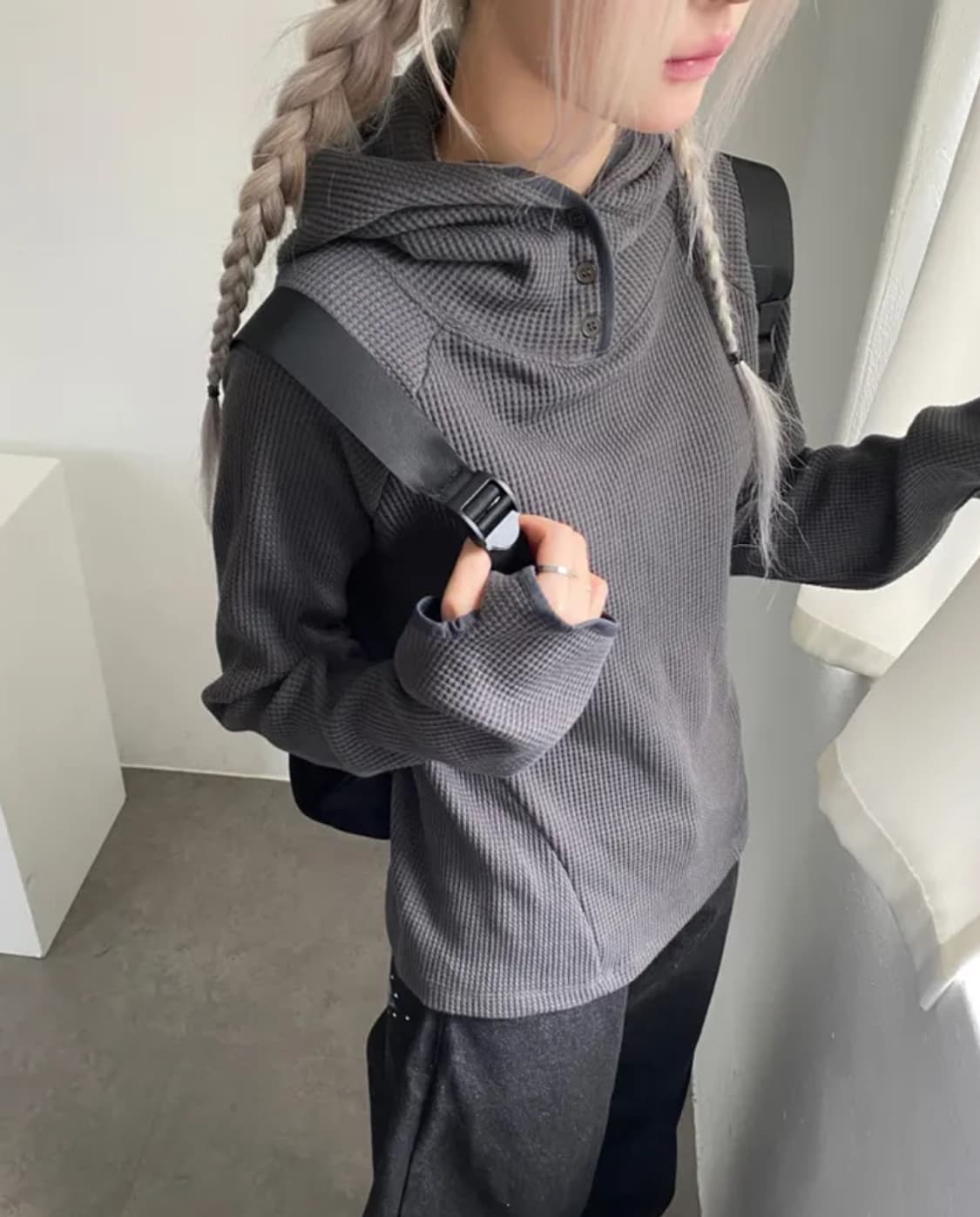 페르소비 후드티 에이블리 상품이미지1