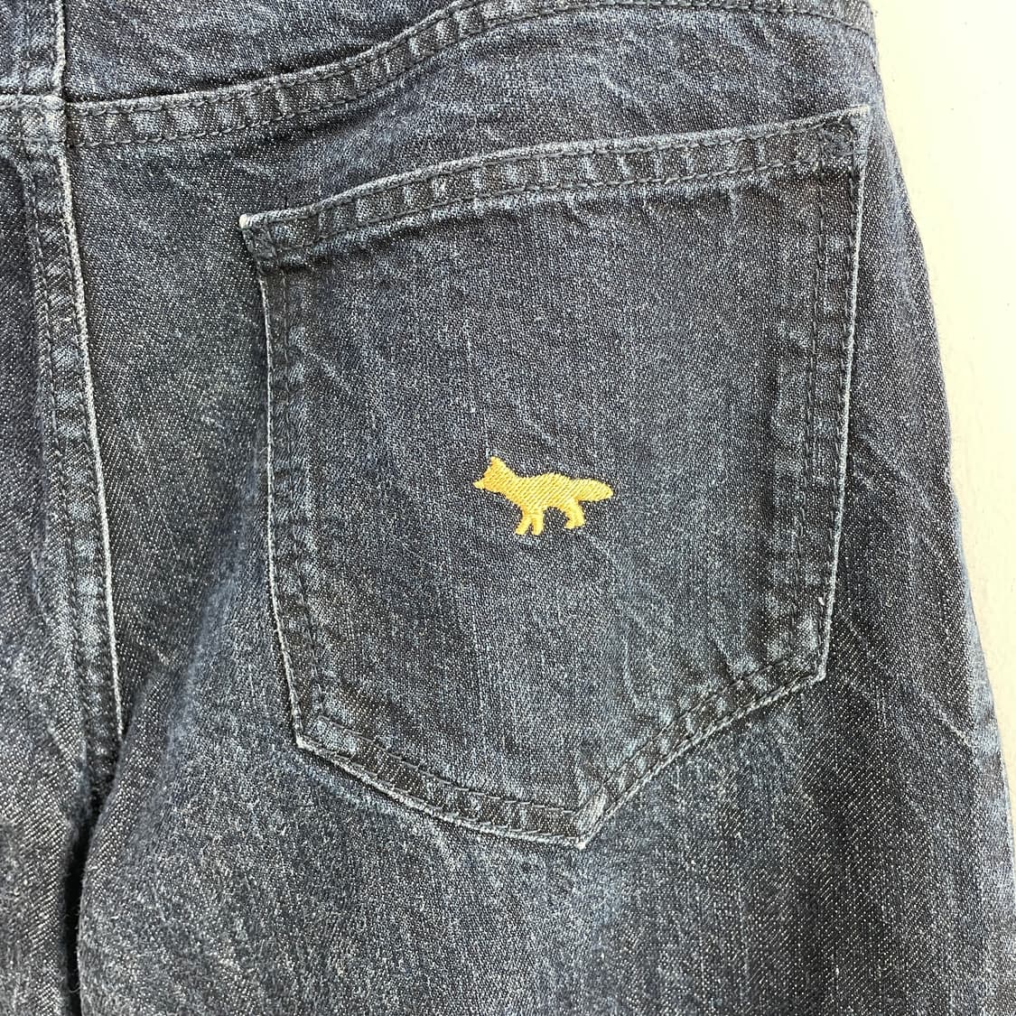 U 메종키츠네 다크 데님 팬츠 상품이미지7