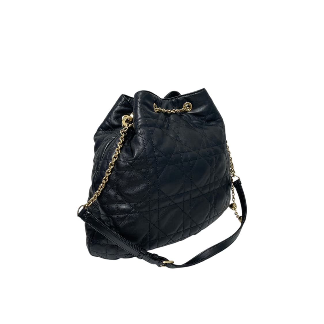 디올 블랙 서플 까나쥬 암미(아미) 라지 숄더백H00287 상품이미지2