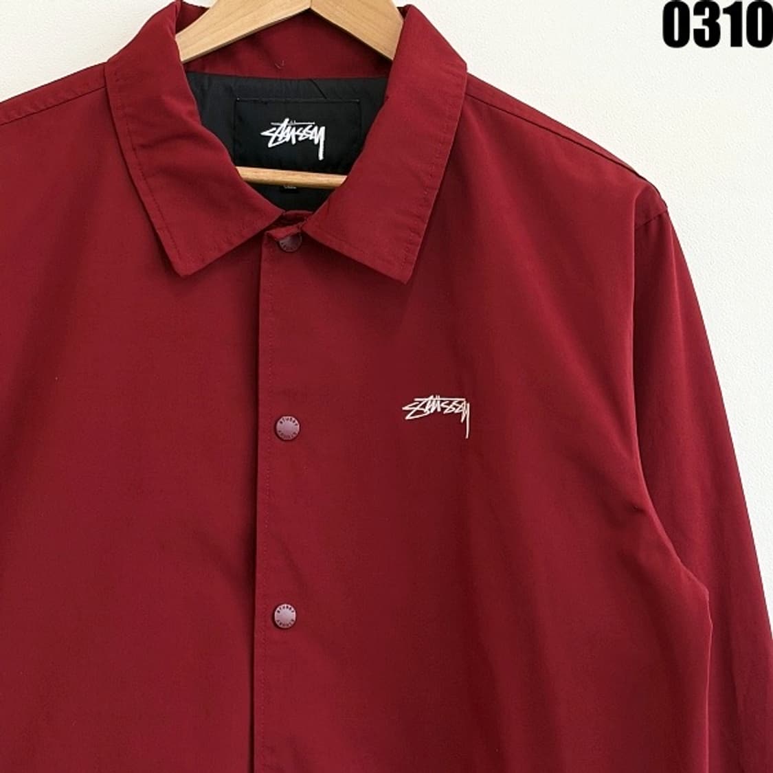 스투시(Stüssy) 클래식 로고 코치 자켓 M 상품이미지2