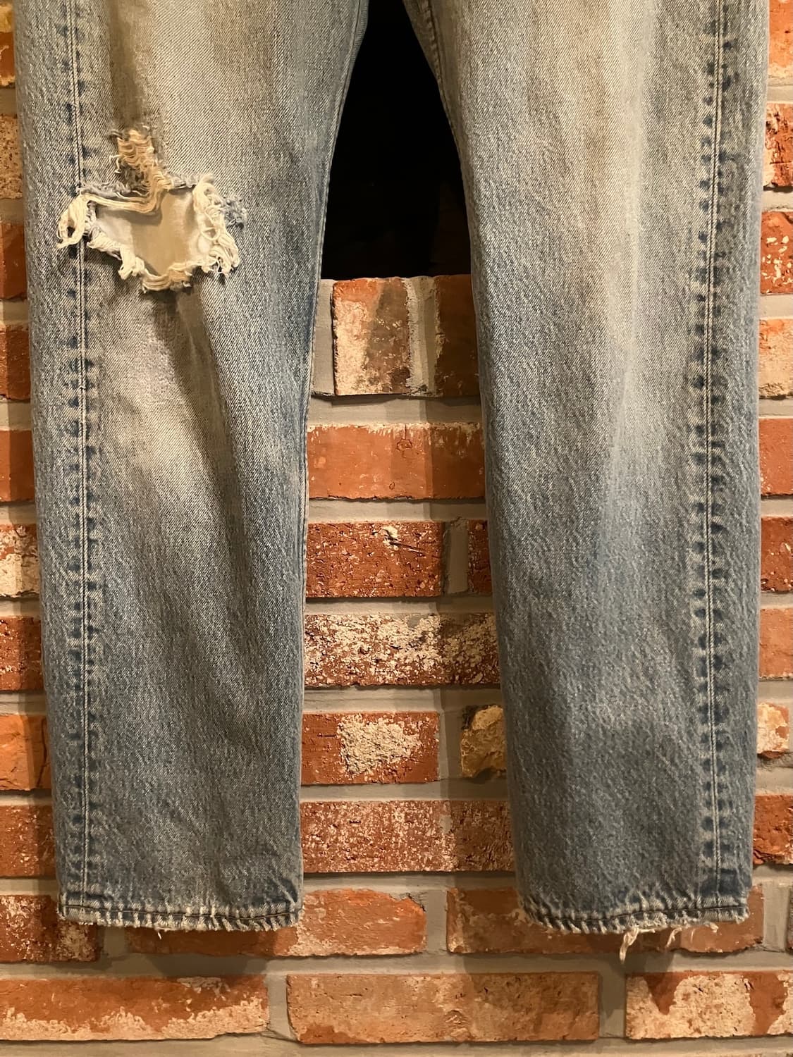 90s USA 빈티지 리바이스 501xx 0000 데님 팬츠 상품이미지4