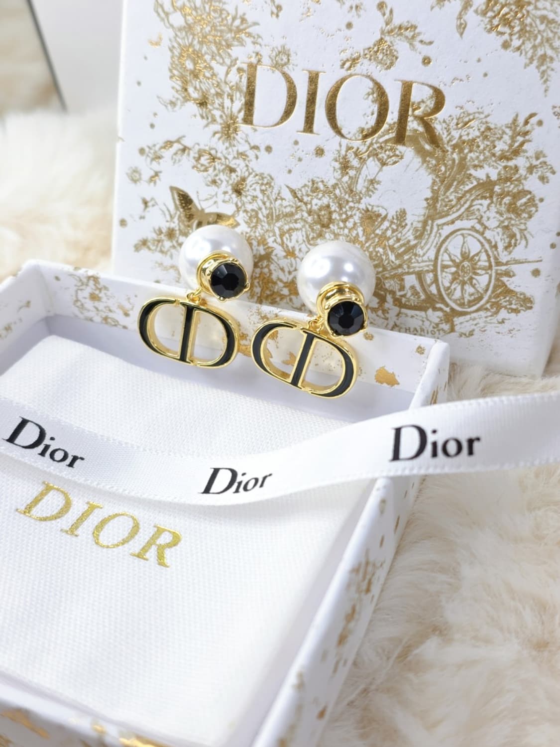 빈티지 디올 업사이클링 귀걸이 상품이미지2
