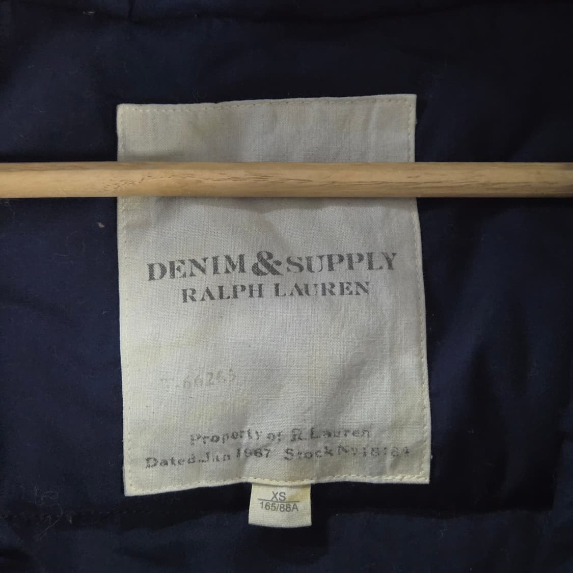 데님앤서플라이 네이비 밀리터리 패딩 XS 상품이미지5