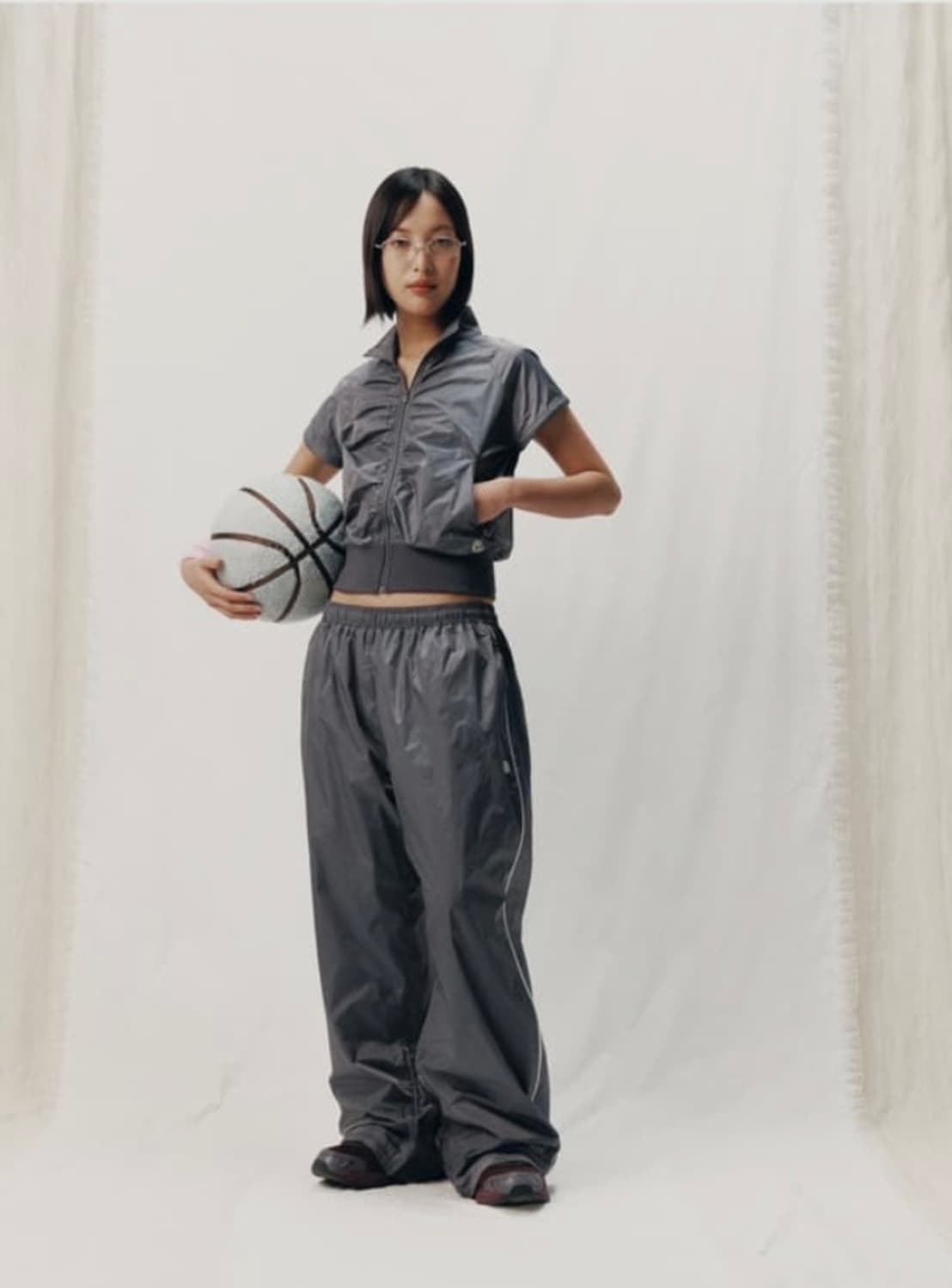 코이세이오 퍼커링 윈드브레이커 네이비 suu 상품이미지4