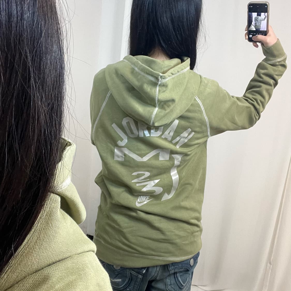 Jordan khaki hoodie 상품이미지3