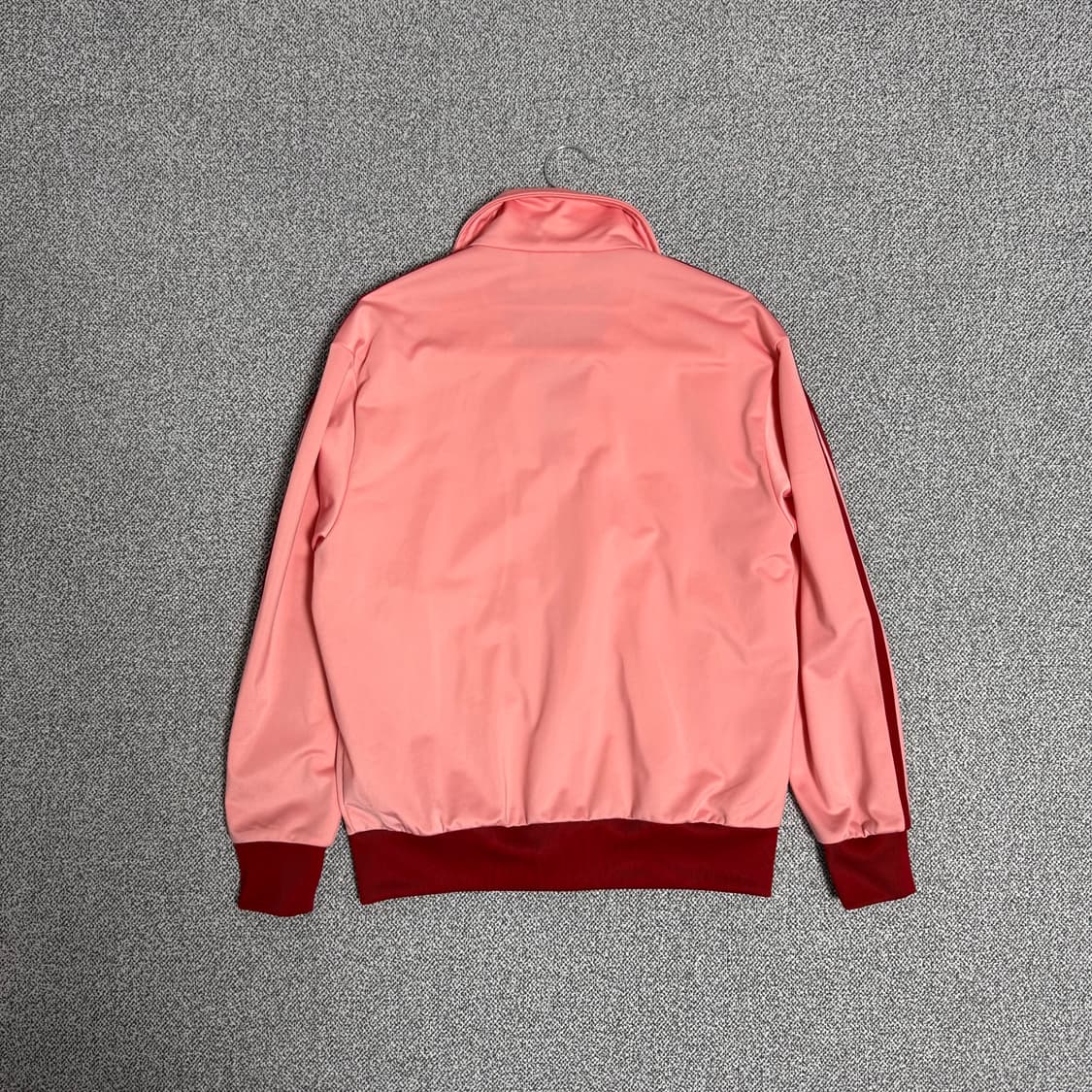 아디다스 파이어버드 배지 져지 핑크 레드 S 트랙탑 상품이미지2