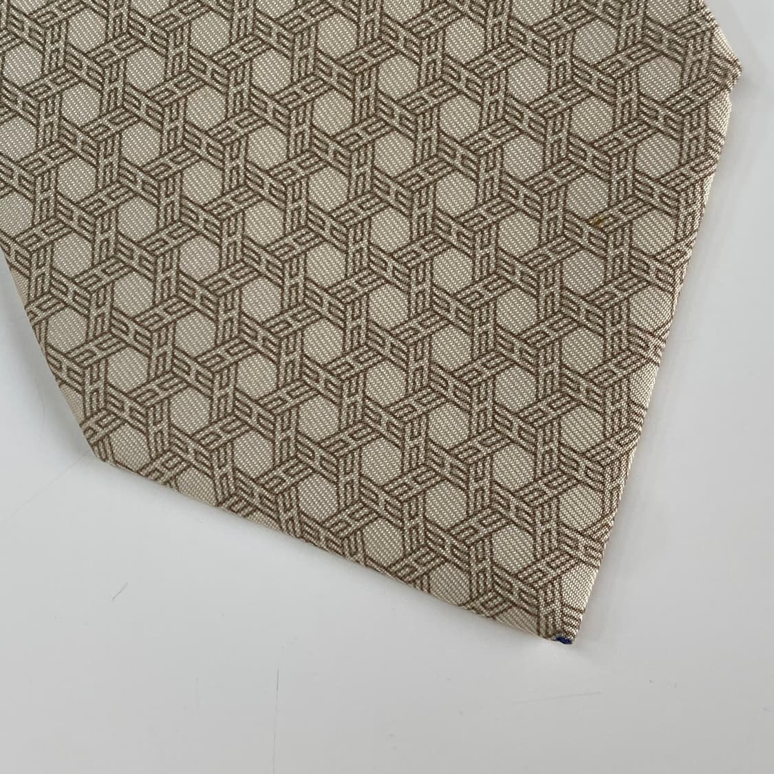 에르메스(HERMES) H모노그램 명품 정품 넥타이 상품이미지6