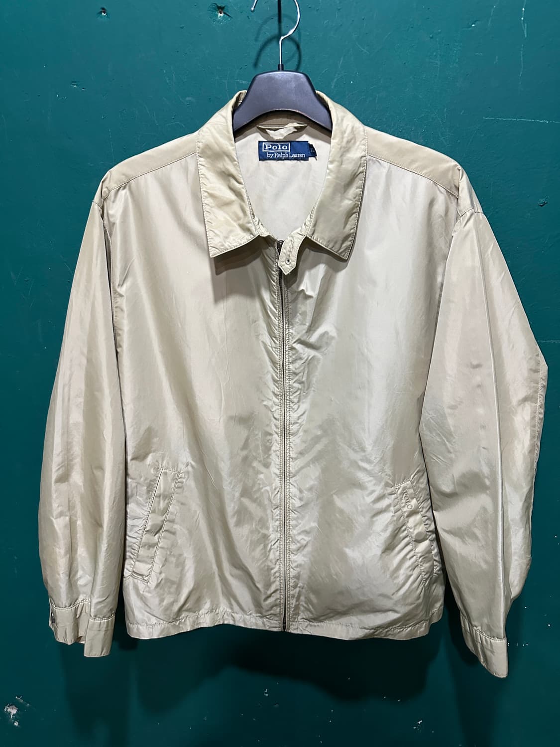 폴로 블루종 바람막이 베이지XL 상품이미지1