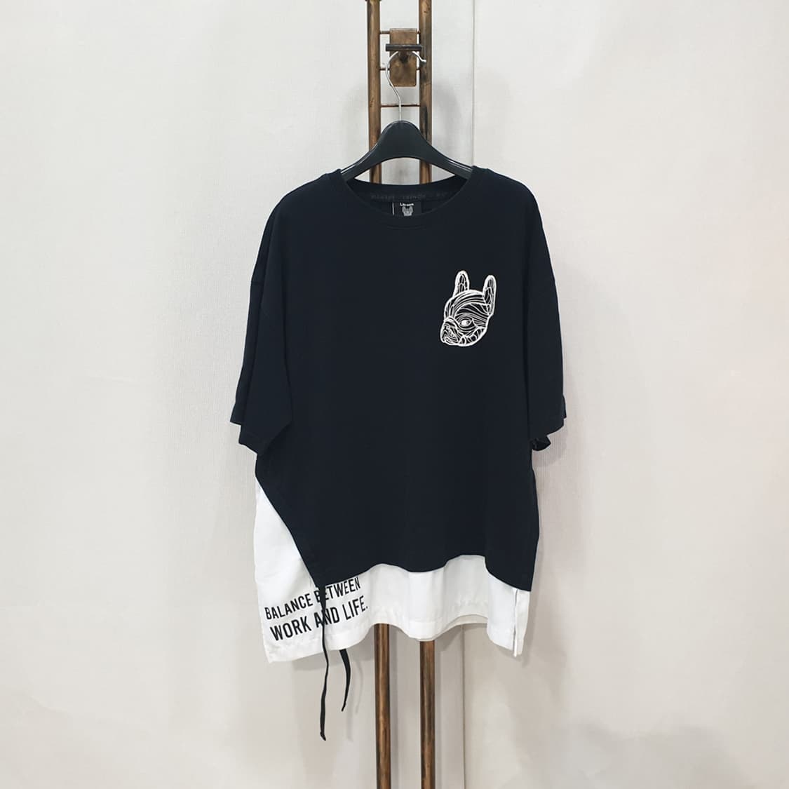 라이프워크 여성 레이어드 반팔티셔츠 F 상품이미지1