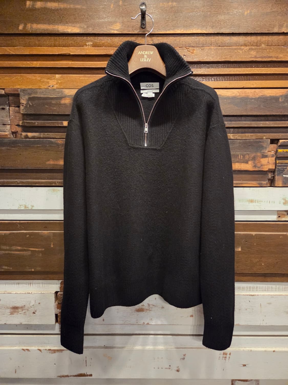 코스 짚업 니트 상품이미지9