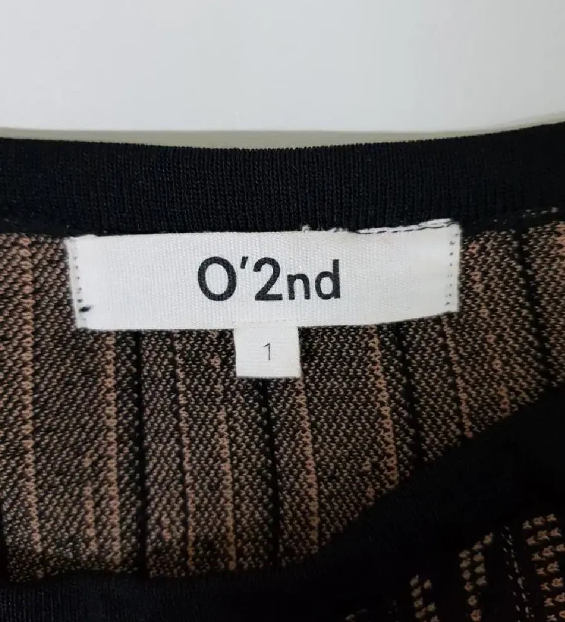 한섬 오즈세컨 O'2nd 물결 밑단 니트 스커트 S 사이즈 상품이미지6