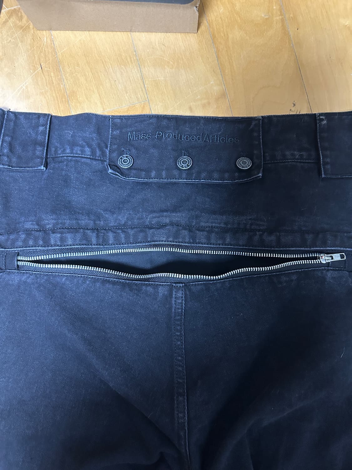 플라스틱 프로덕트 바지 H-ZIP POCKET PANTS 상품이미지3