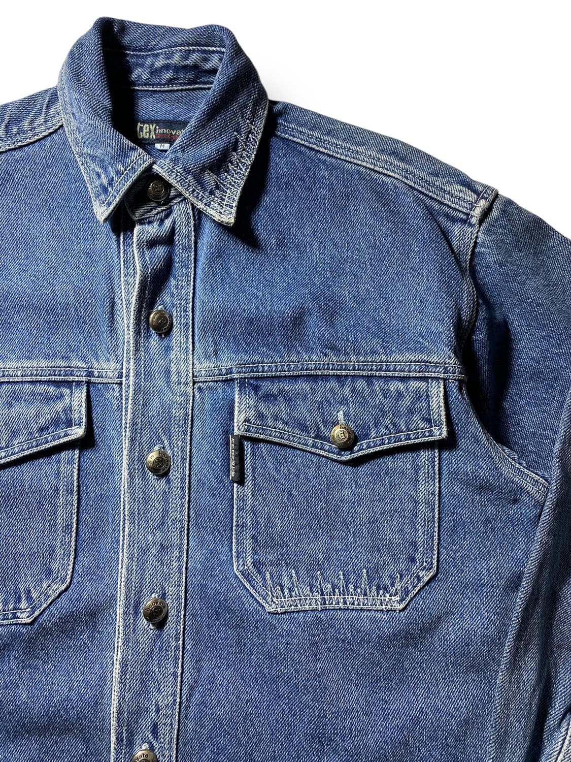 [M] TEX INNOVATE 데님 셔츠 자켓 상품이미지4