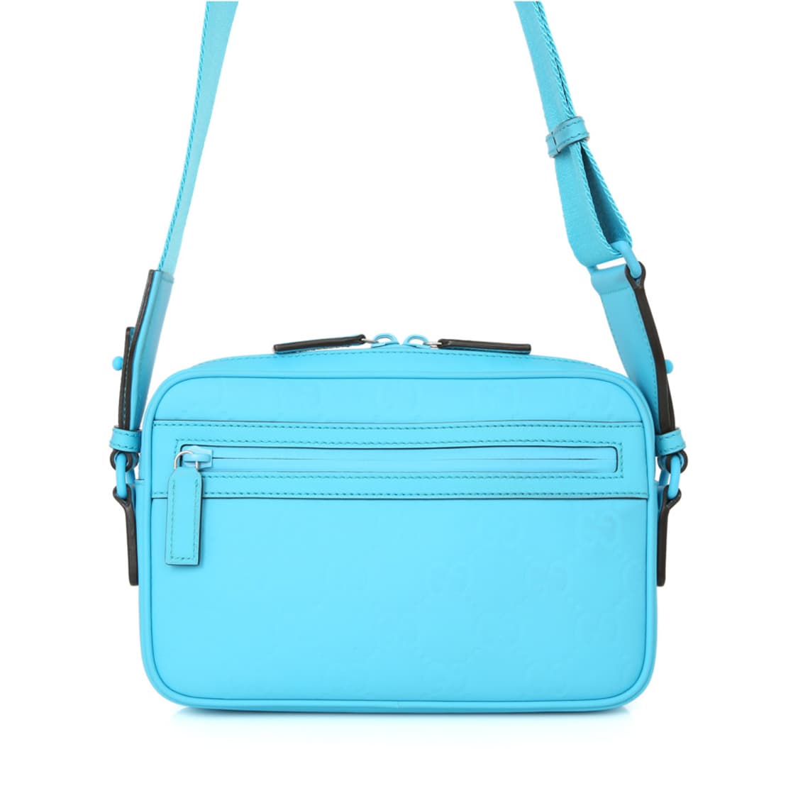 구찌 GG 러버 크로스백 블루 파우치 맨스백 771293 상품이미지1