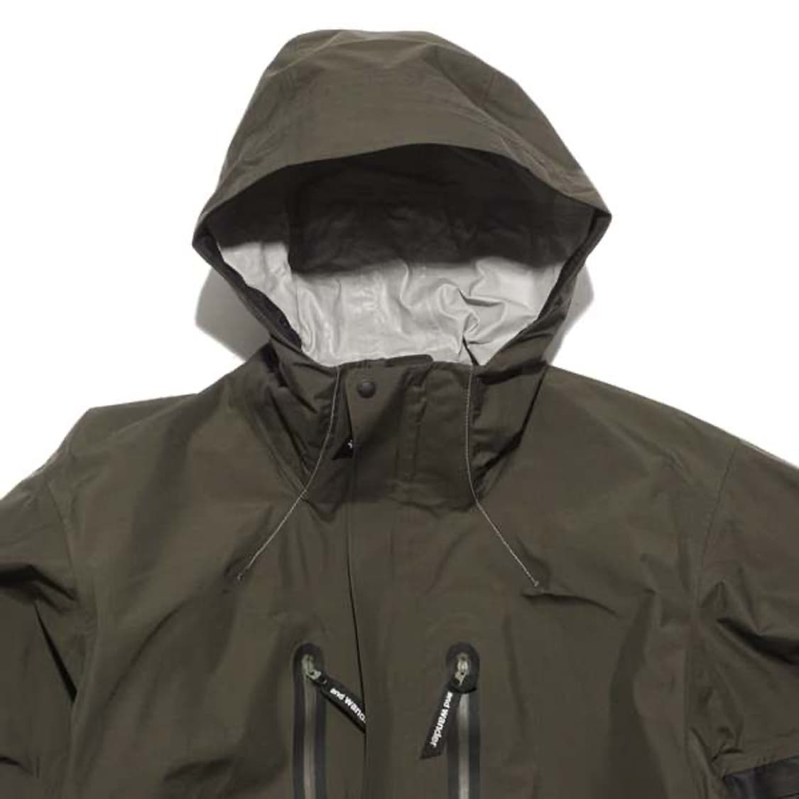 and wander 2.5L hiker rain jacket khaki 상품이미지2