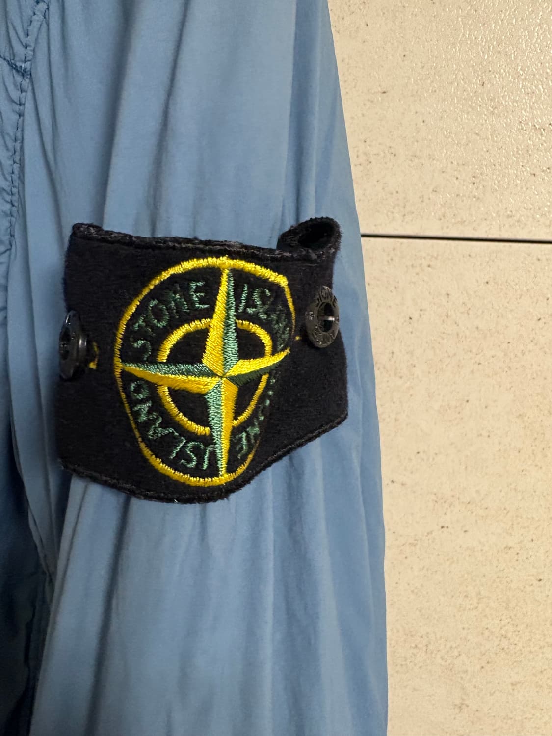 스톤아일랜드 스킨터치 나일론 폴라텍 블루종 상품이미지2