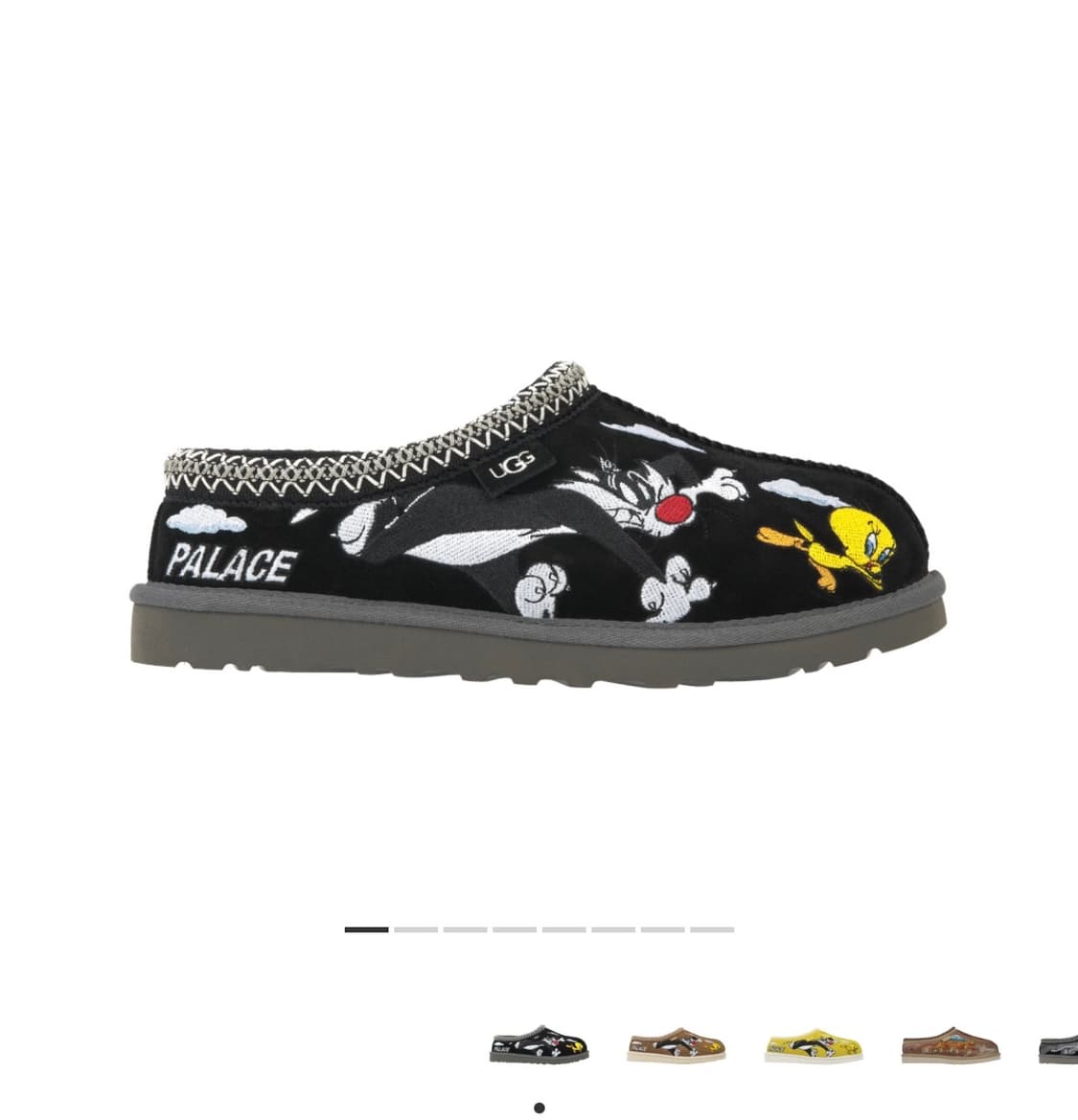 [US9, 270] 어그 x 팔라스 x 루니툰 타스만 블랙 상품이미지1