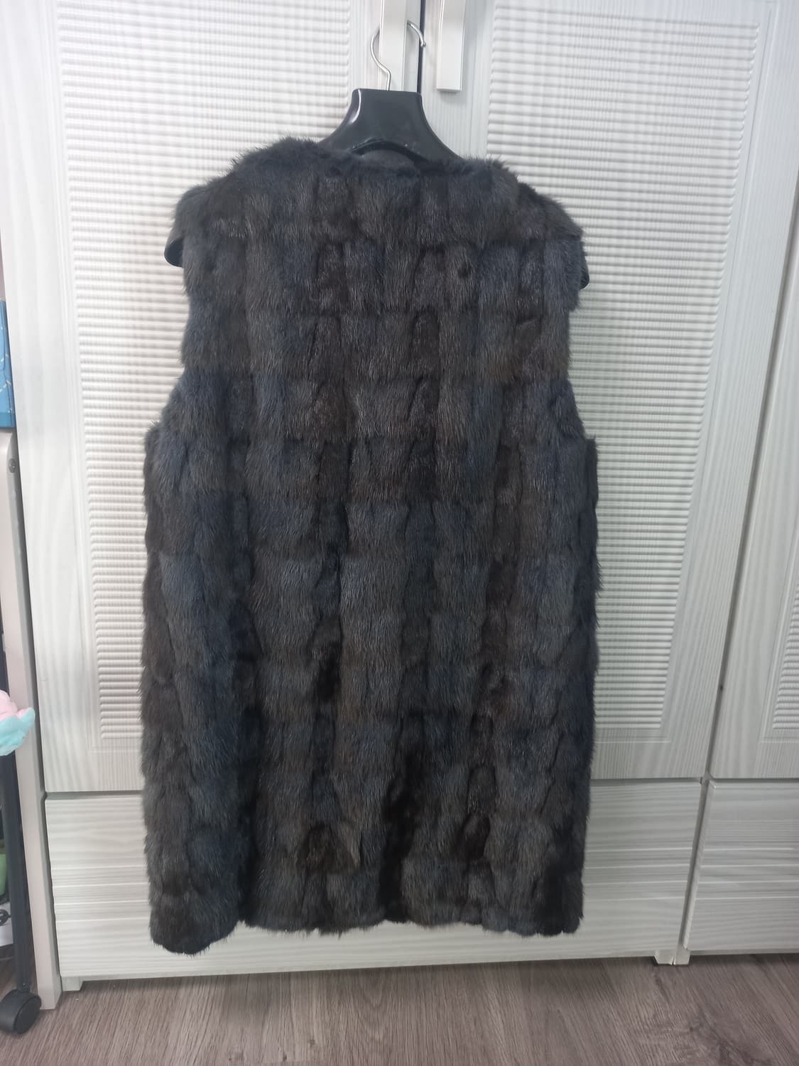 아놀드바시니   리얼 머스카렛+렉스  털  베스트_95사이즈 상품이미지4