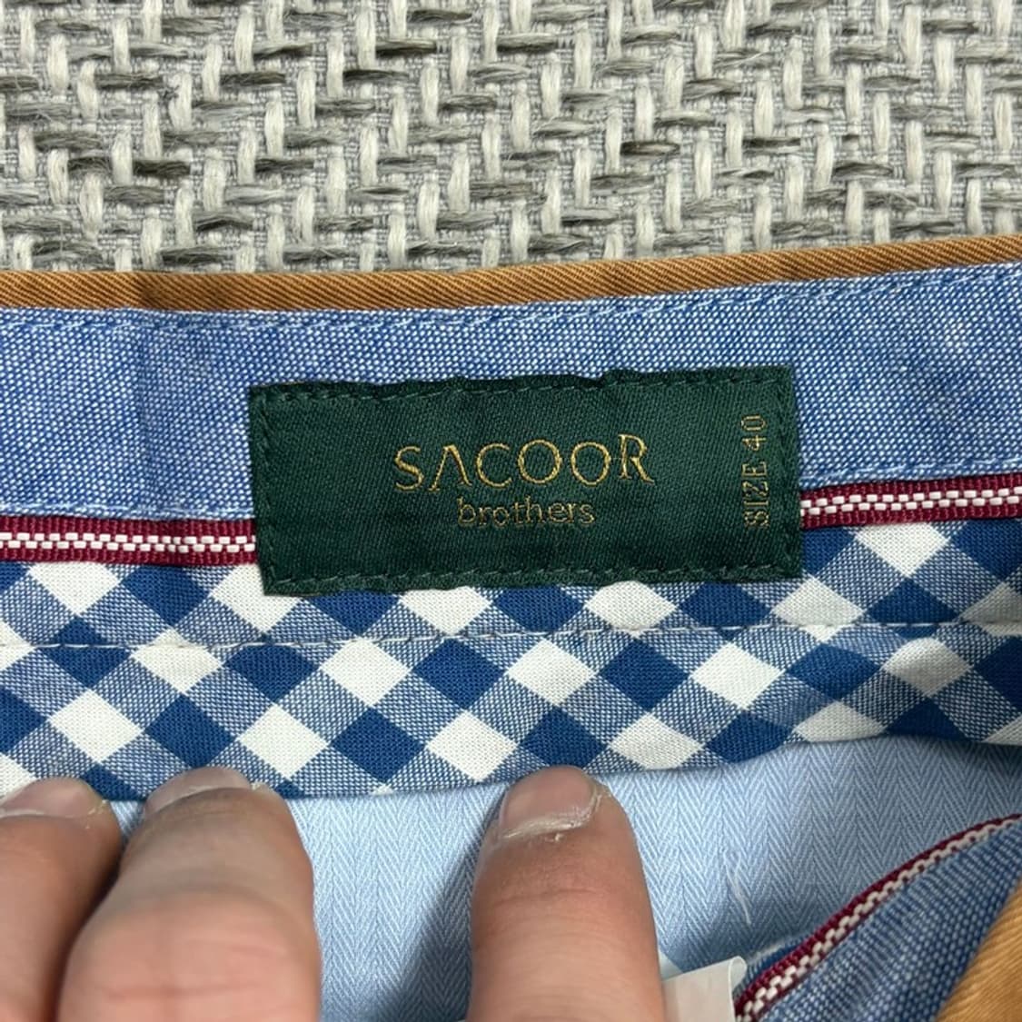 사쿠브라더스 베이직 코튼 팬츠 v1717 상품이미지6