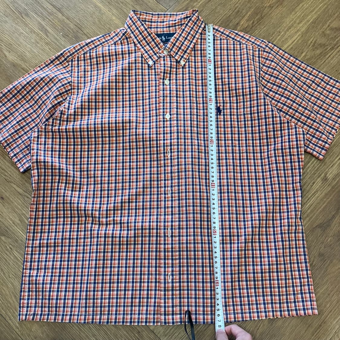 N288 폴로 체크 크롭 반팔셔츠 상품이미지7