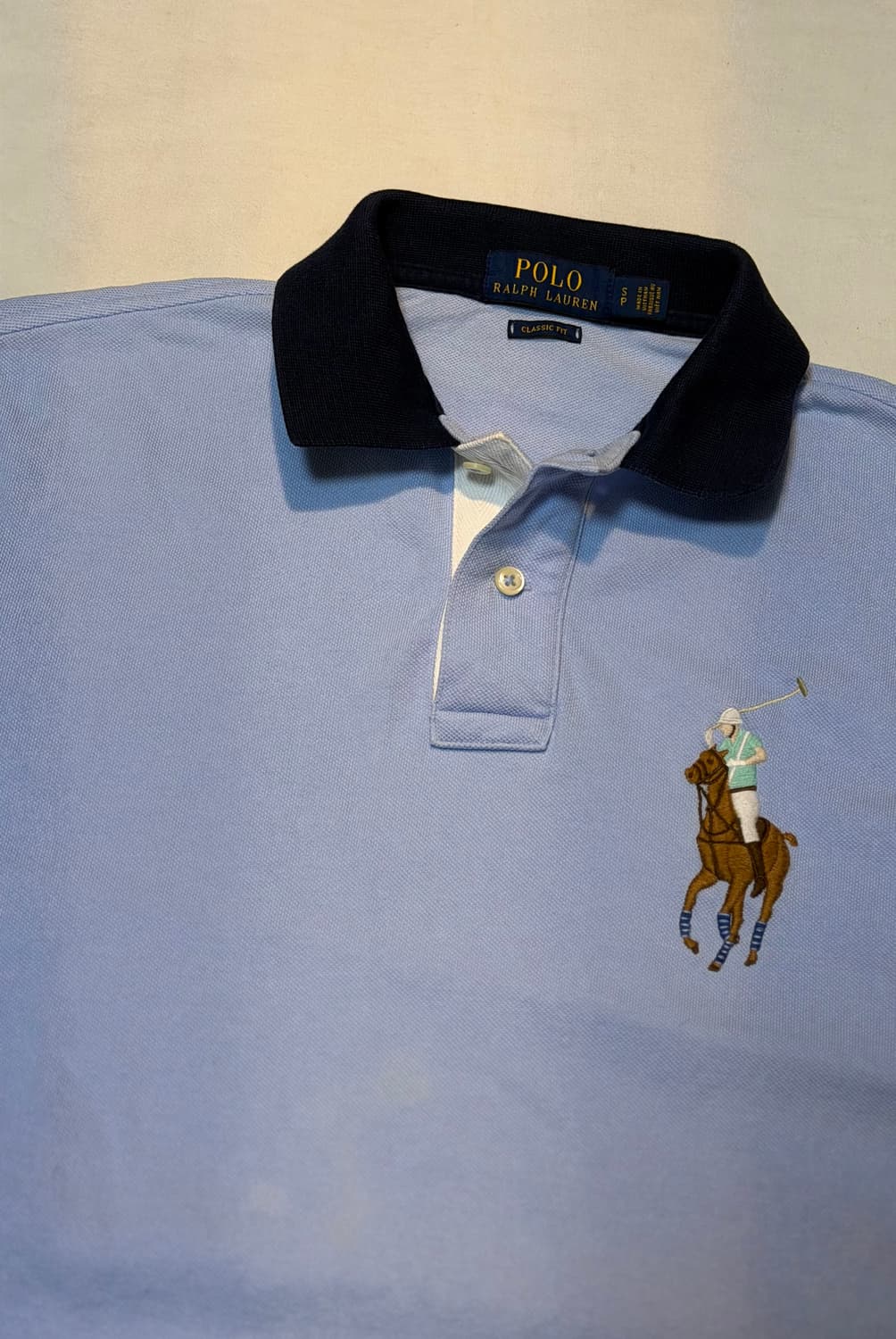 폴로 랄프로렌 빅포니 치프키프 카라티 스카이블루 상품이미지2