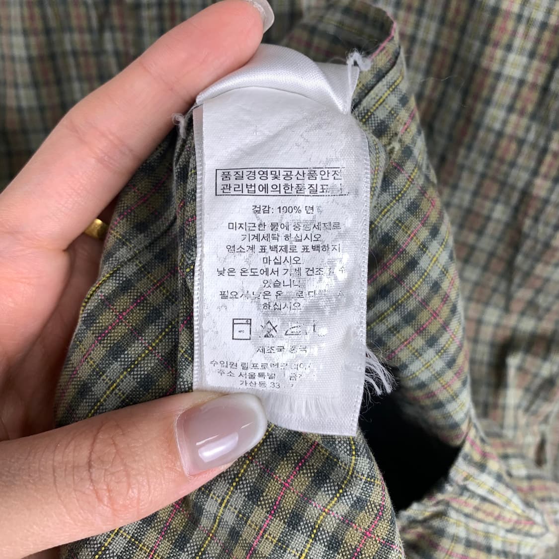 폴로 랄프로렌 신형 체크 옥스포드 셔츠 상품이미지4