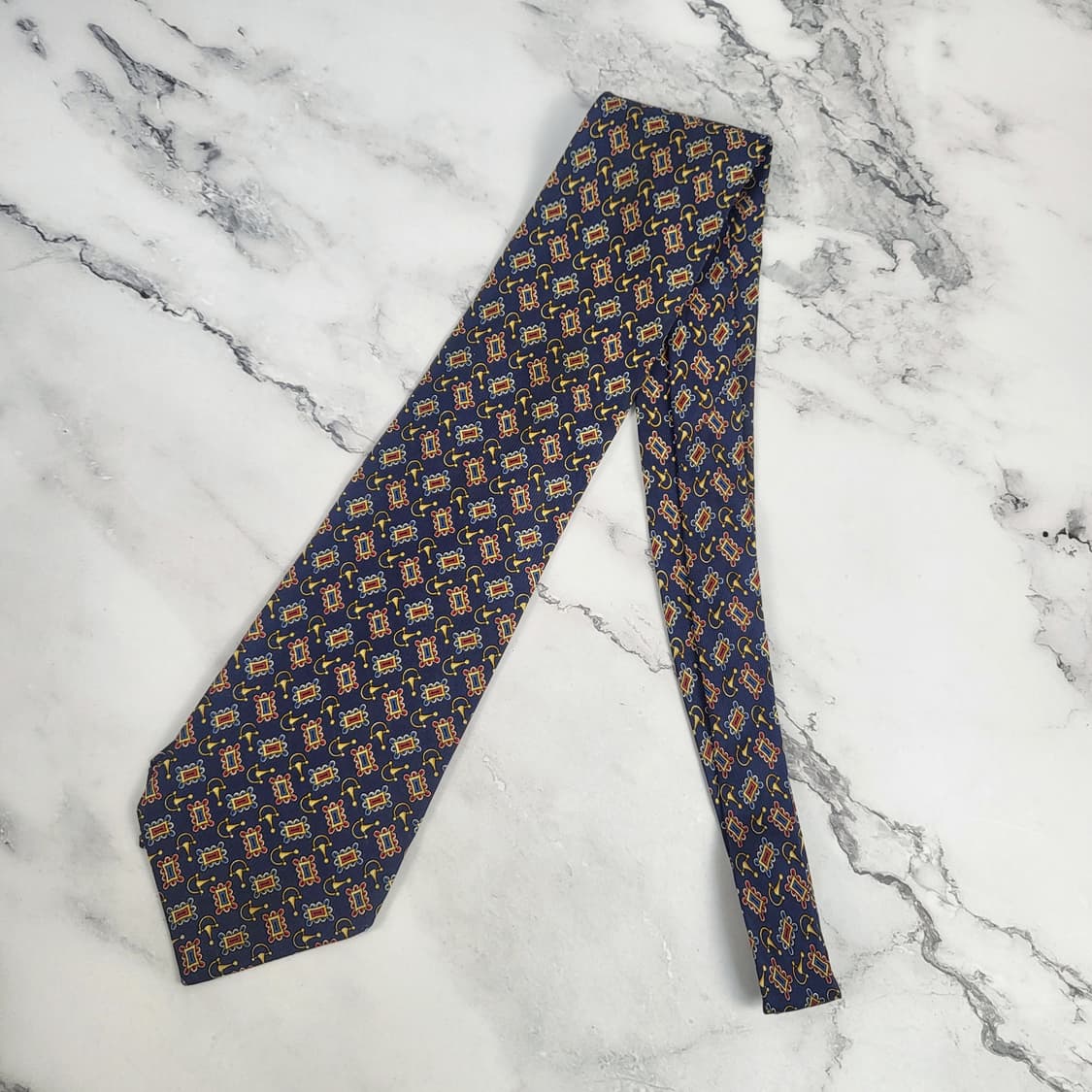 NINA RICCI 니나리치 실크 넥타이 RBFC7488_0230-17 상품이미지3