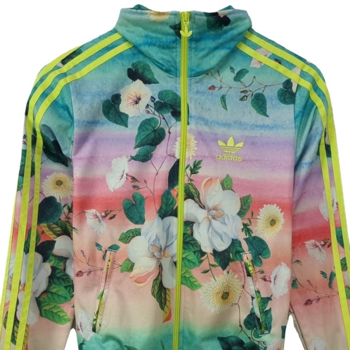 아디다스 플라워 패턴 파이어버드 져지 트랙탑 집업 자켓 M16567 상품이미지4