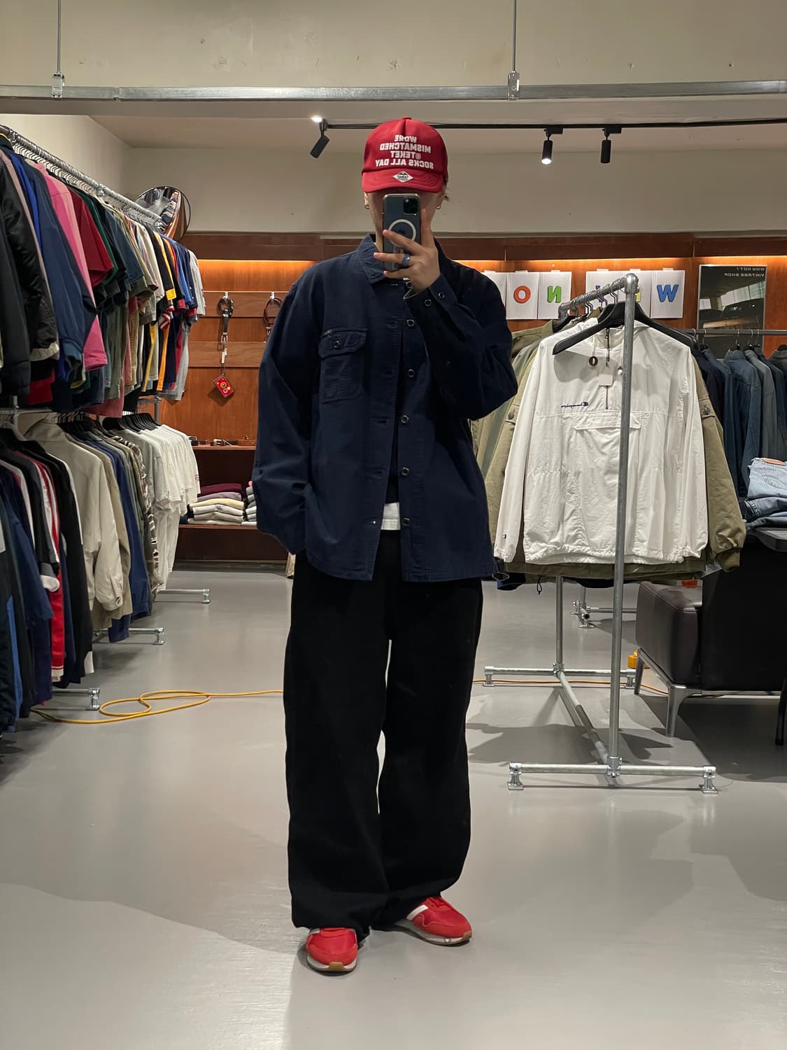 에디바우어 와플 셔츠 자켓   상품이미지3