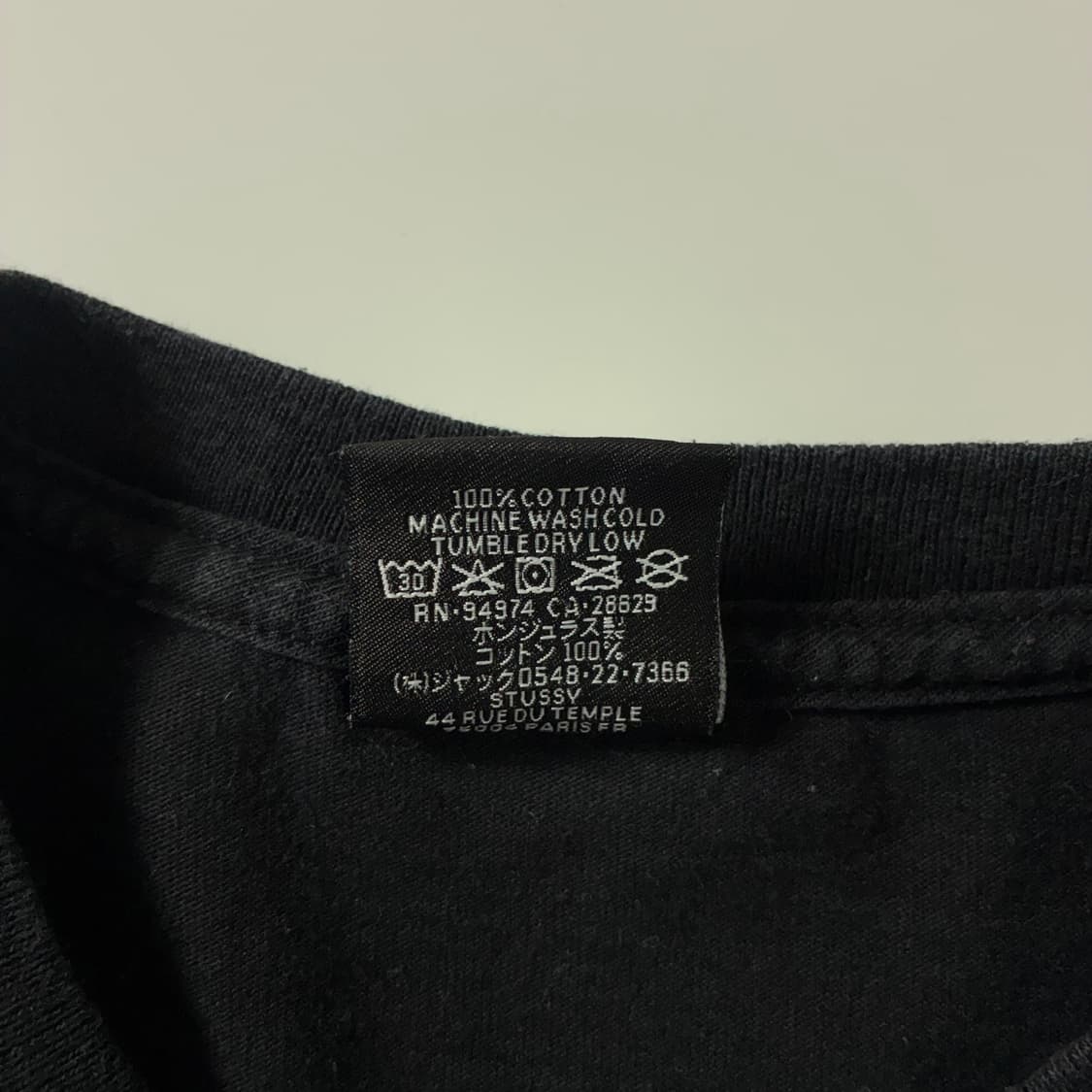 Stussy  스투시 스탁 뉴욕 블랙 반팔티셔츠 상품이미지7