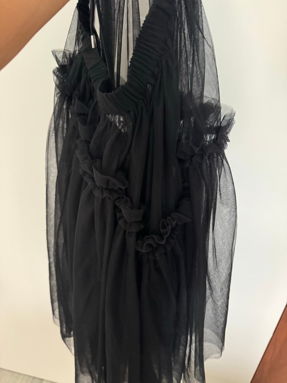 느와 케이 니노미야 noir kei ninomiya 튤 스커트 블랙 상품이미지8