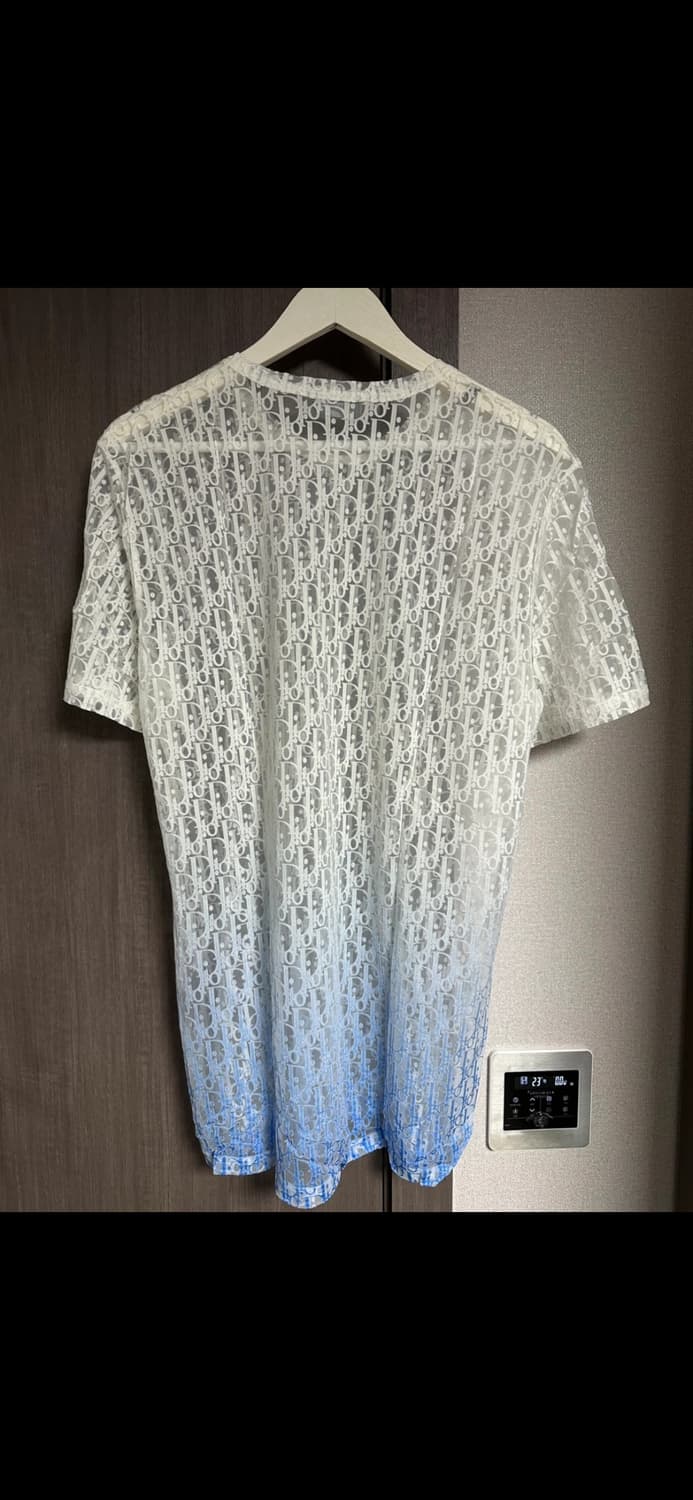 디올 오블리크 패턴 레이어드 반팔티 XXL 상품이미지2