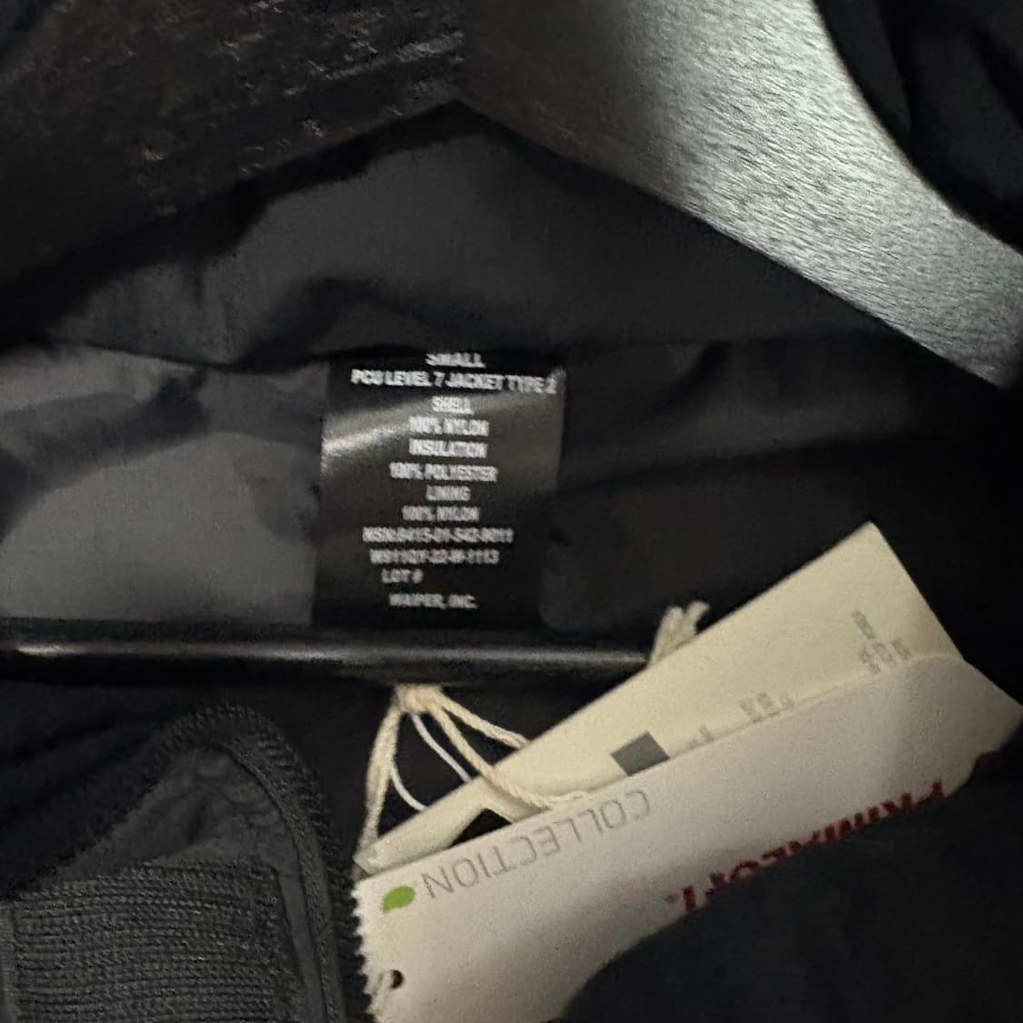 Waiper 몬스터파카 블랙S 프리마로프트 상품이미지5
