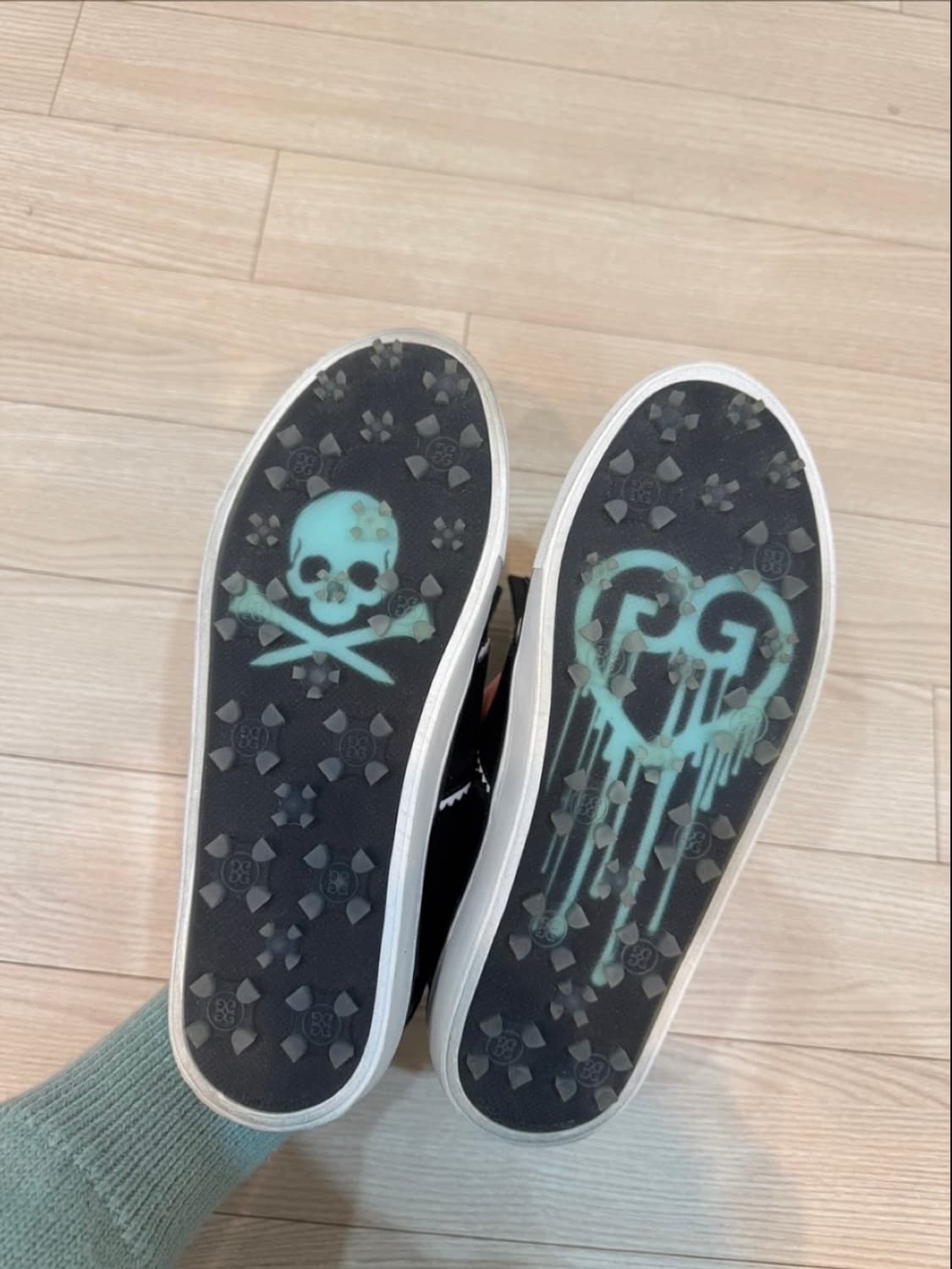 지포어 킬티 디스럽터 골프화 블랙 us8 상품이미지2